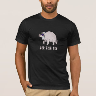 Gräva grisen t-shirt