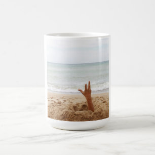 Gräva mig ut! kaffemugg
