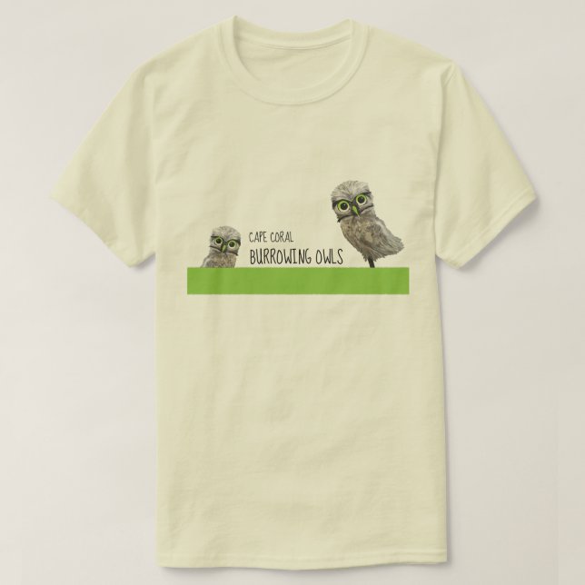 Gräva ugglakonst t shirt (Design framsida)