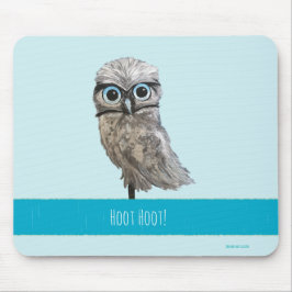 Gräva ugglamålning musmatta