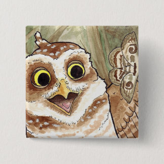 Gräva ugglan knäppas knapp