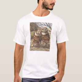 Gräva ugglor t-shirt