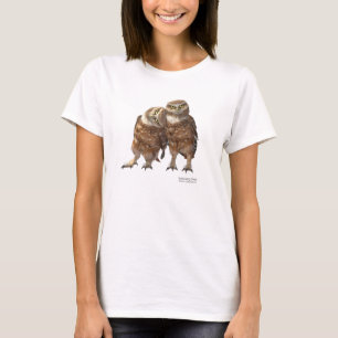 Gräva ugglor tee shirt