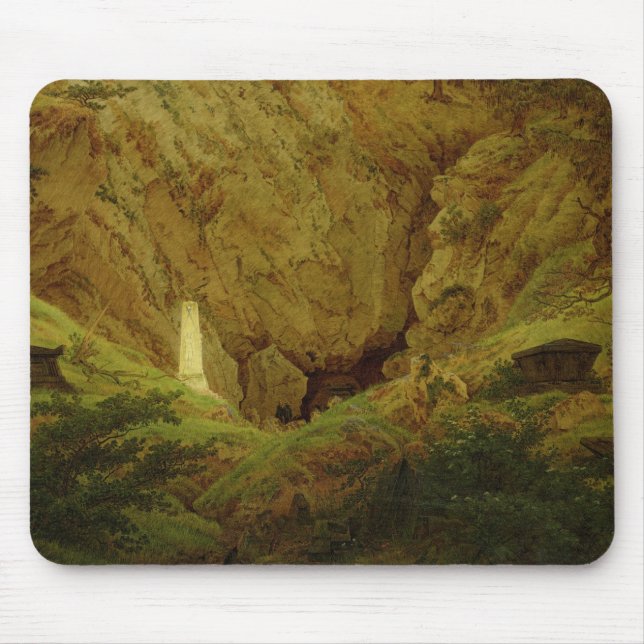 Gravar av forntida hjältar, 1812 musmatta (Framsidan)