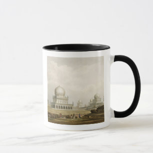 Gravar av kungarna av Golconda i 1813, från Volum Mugg