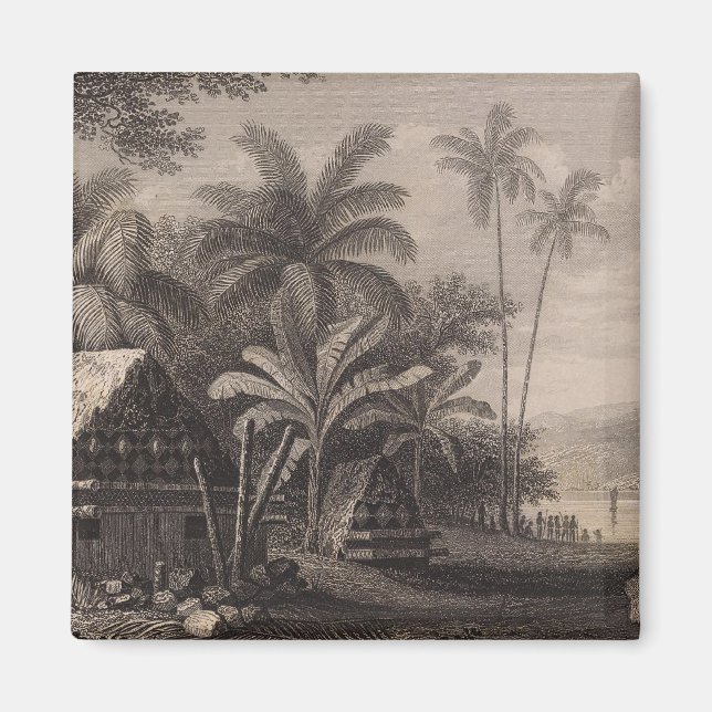 Gravar, Muthuata, Fiji Magnet (Framsidan)