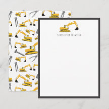 Grävare Konstruktion Lastbilar Verktyg Barn