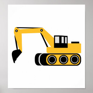 Grävare Poster