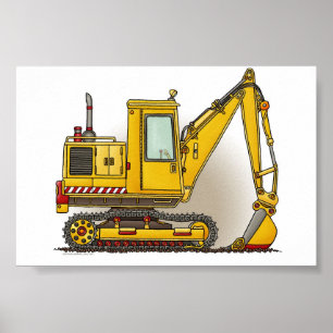 Grävareskyffel Poster