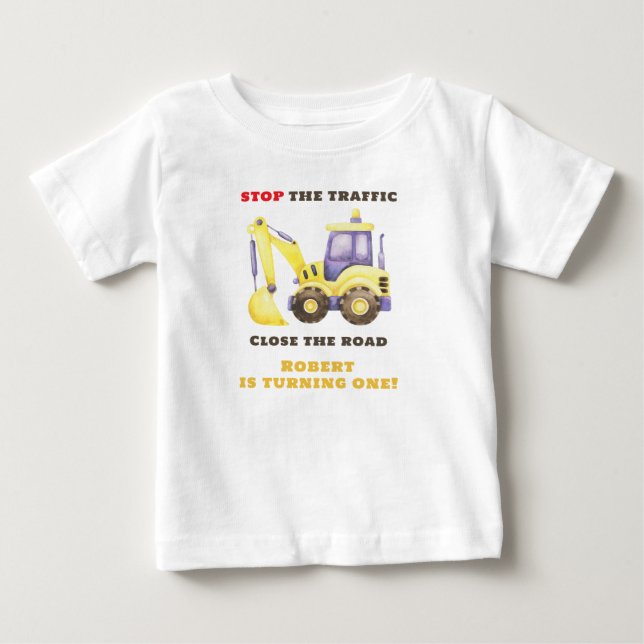 Grävarkalas Födelsedagsfest T Shirt (Framsida)