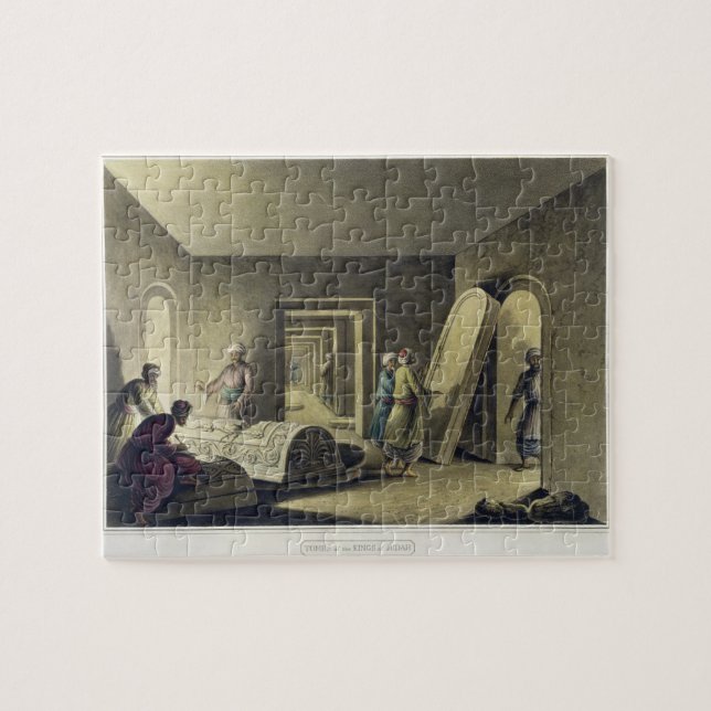 Gravarna av kungarna av Judah, Jerusalem, pub. b Pussel (Horisontell)