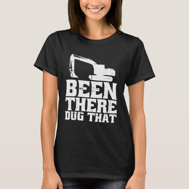 Grävdes att t shirt (Framsida)