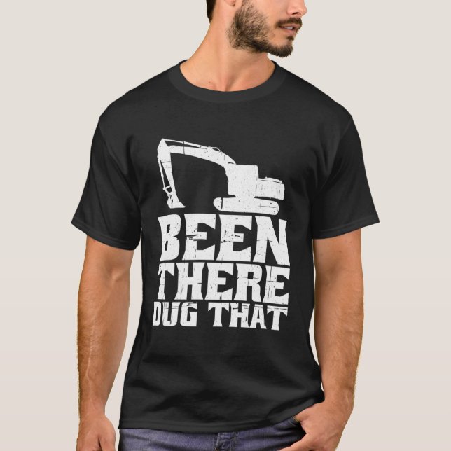 Grävdes att t shirt (Framsida)
