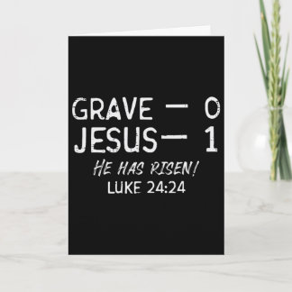 Grave 0 Jesus 1 He Has Risen Jesus Religious Easte Kort