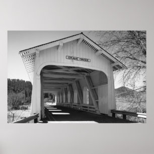 Grave Bäck Bridge Poster