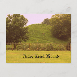 Grave Bäck Mound Vykort