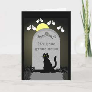 Grave Birthday News Kort