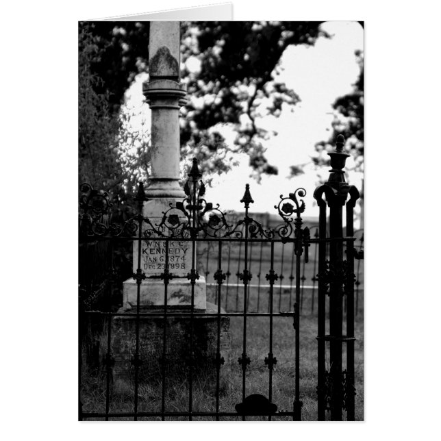 Grave Hälsningskort (Framsidan)