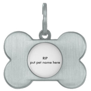 Grave Marker for Pets Namnbricka Husdjur