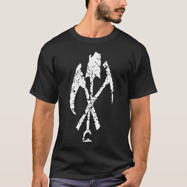 Gravediggaz rappar hip hopvapnet t shirt (Framsida)