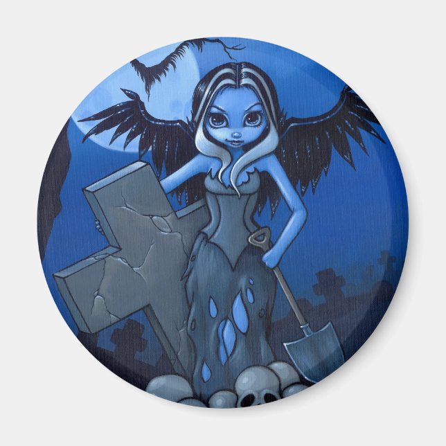 "Gravedigger" Magnet (Framsidan)