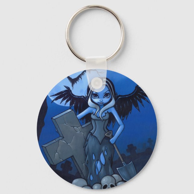 "Gravedigger"-nyckelkedja Nyckelring (Framsida)