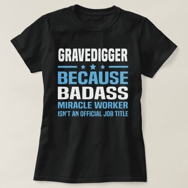 Gravedigger T Shirt (Design framsida)