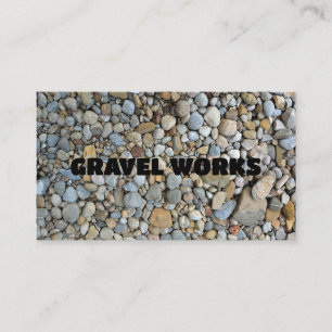 GRAVEL-AFFÄRSKORT VISITKORT