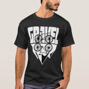 Gravel Backe Trail Biking Bicycle Gravel Bike Trai T Shirt