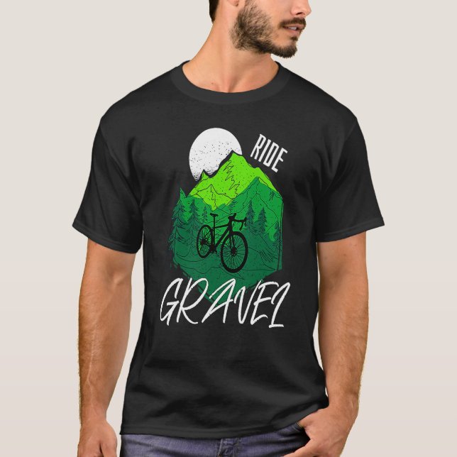 Gravel Bike Ride Gravel Gravel bike T Shirt (Framsida)