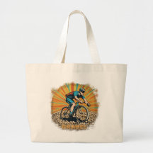 Gravel Bike Rider med Sol Rays