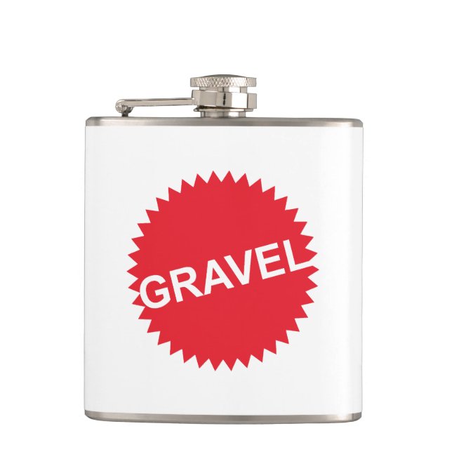 Gravel Cycling Red Logotyp Fickplunta (Framsidan)