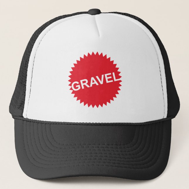 Gravel Cycling Red Logotyp Keps (Framsida)