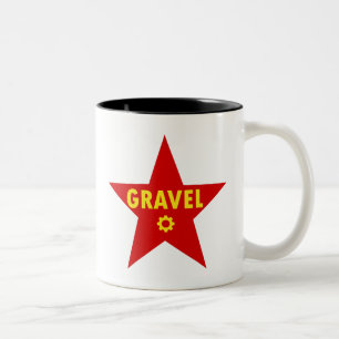 Gravel Cycling Star Två-Tonad Mugg