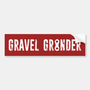 Gravel Grinder Chain Link Bildekal