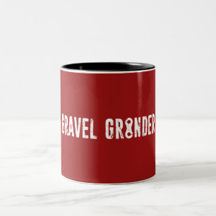 Gravel Grinder Chain Link Två-Tonad Mugg