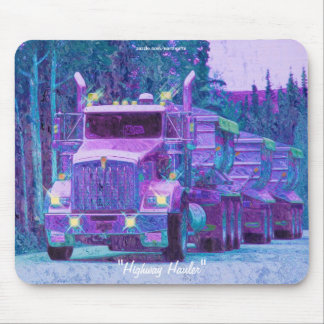 Gravel Hauling Lastbil Highway Driving Art Mousepa Musmatta