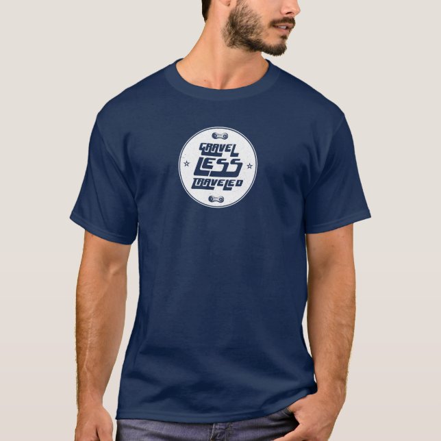 Gravel Less Traveled Tee (Framsida)