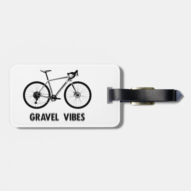 Gravel Vibes Cycling Bagagebricka (Baksida Vågrät)