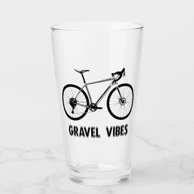 Gravel Vibes Cycling Glaskopp (Framsida)