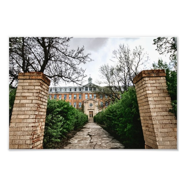 Gravelbourg Saskatchewan Church Fototryck (Framsidan)