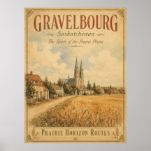 Gravelbourg Saskatchewan Vintage Resemål