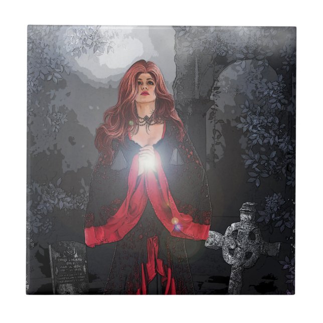 Gravelight Enchantress Kakelplatta (Framsidan)
