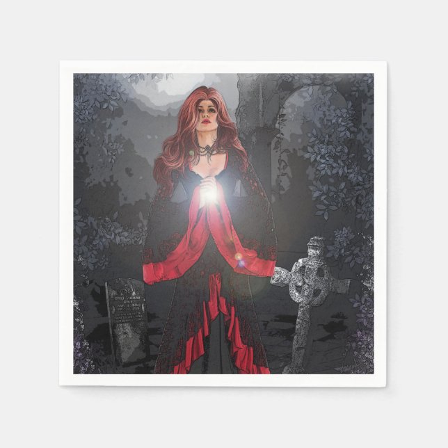 Gravelight Enchantress Pappersservett (Framsidan)