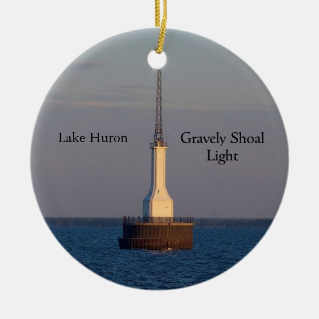 Gravely Shoal Light ornament (Framsidan)