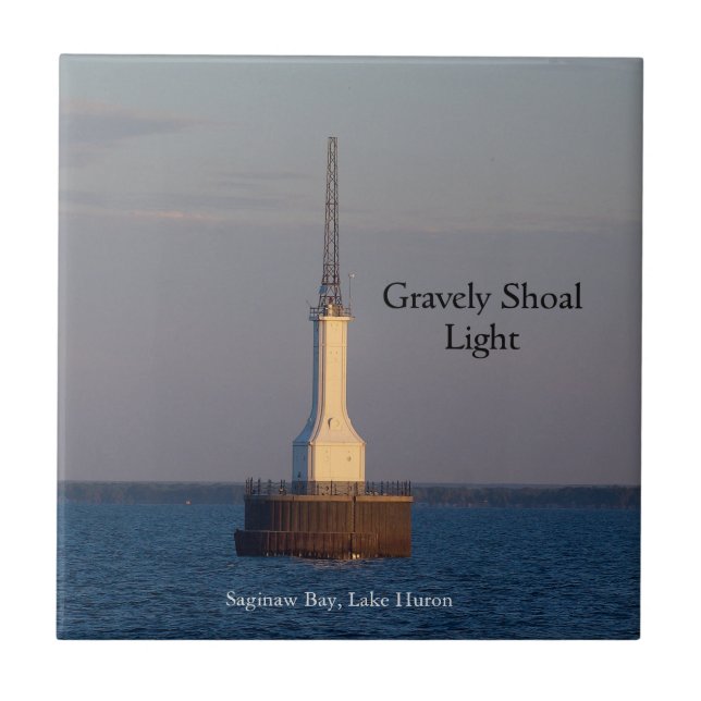 Gravely Shoal Light-panel Kakelplatta (Framsidan)