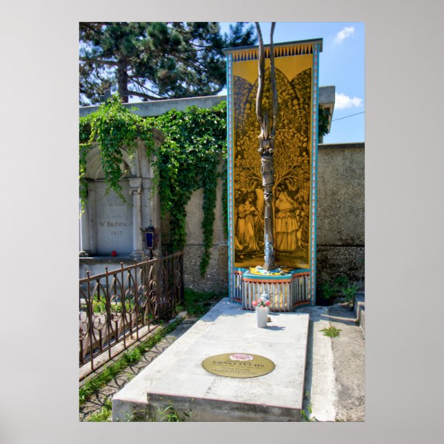 Graven för Ernst Fuchs Poster (Framsidan)
