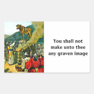 Graven Image Rektangulärt Klistermärke