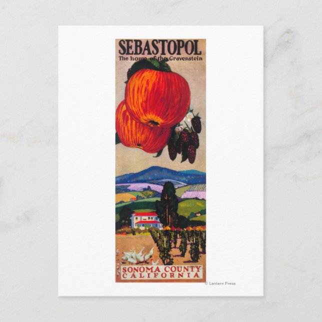 Gravensteins hem Poster Vykort (Framsida)