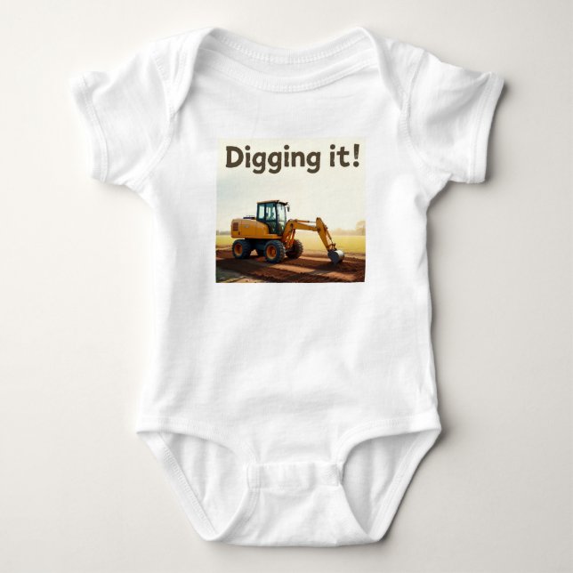 Gräver det! t shirt (Framsida)